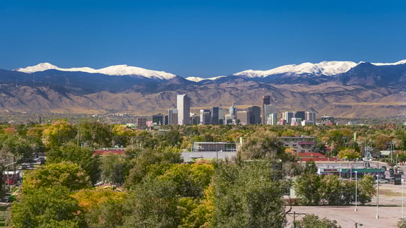Denver skyline during the daytime