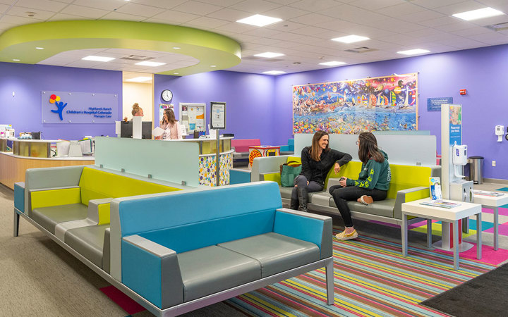 Therapy Care, Highlands Ranch patient waiting area