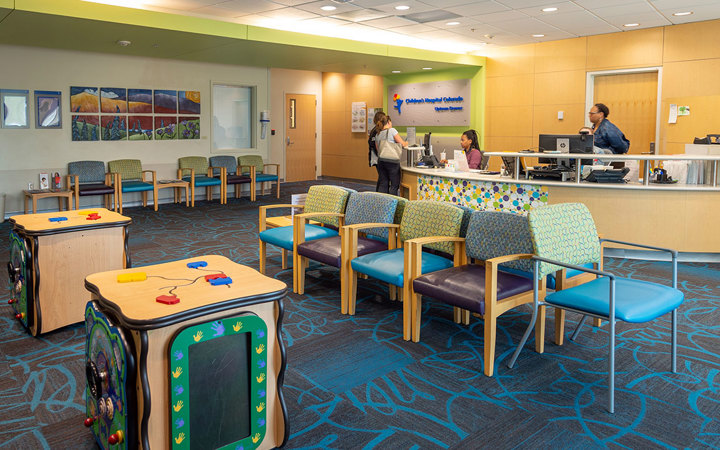 Uptown Denver patient waiting room